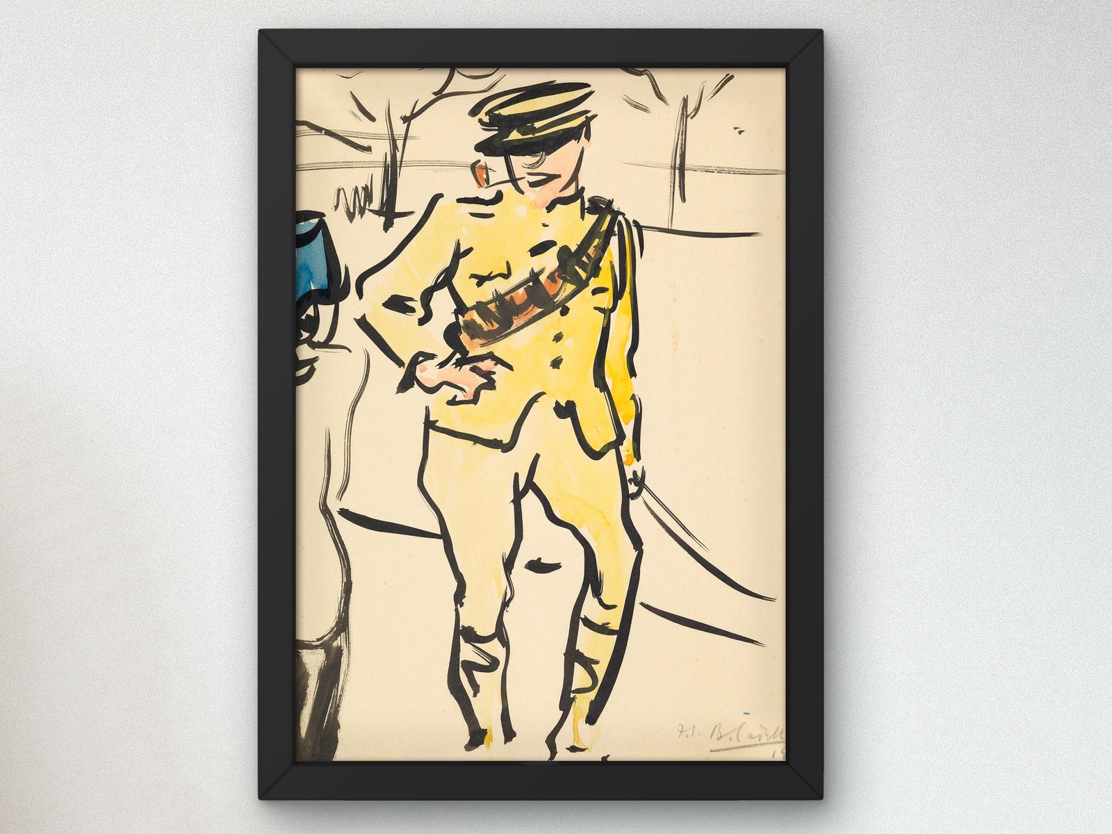 Tommy and the Flapper by Francis Cadell, 1915, Art Deco and American Modernism, fine art print
