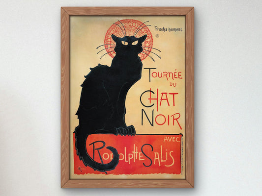 Tournée du Chat Noir by Théophile Steinlen, 1896, Art Nouveau and Belle Époque, fine art print