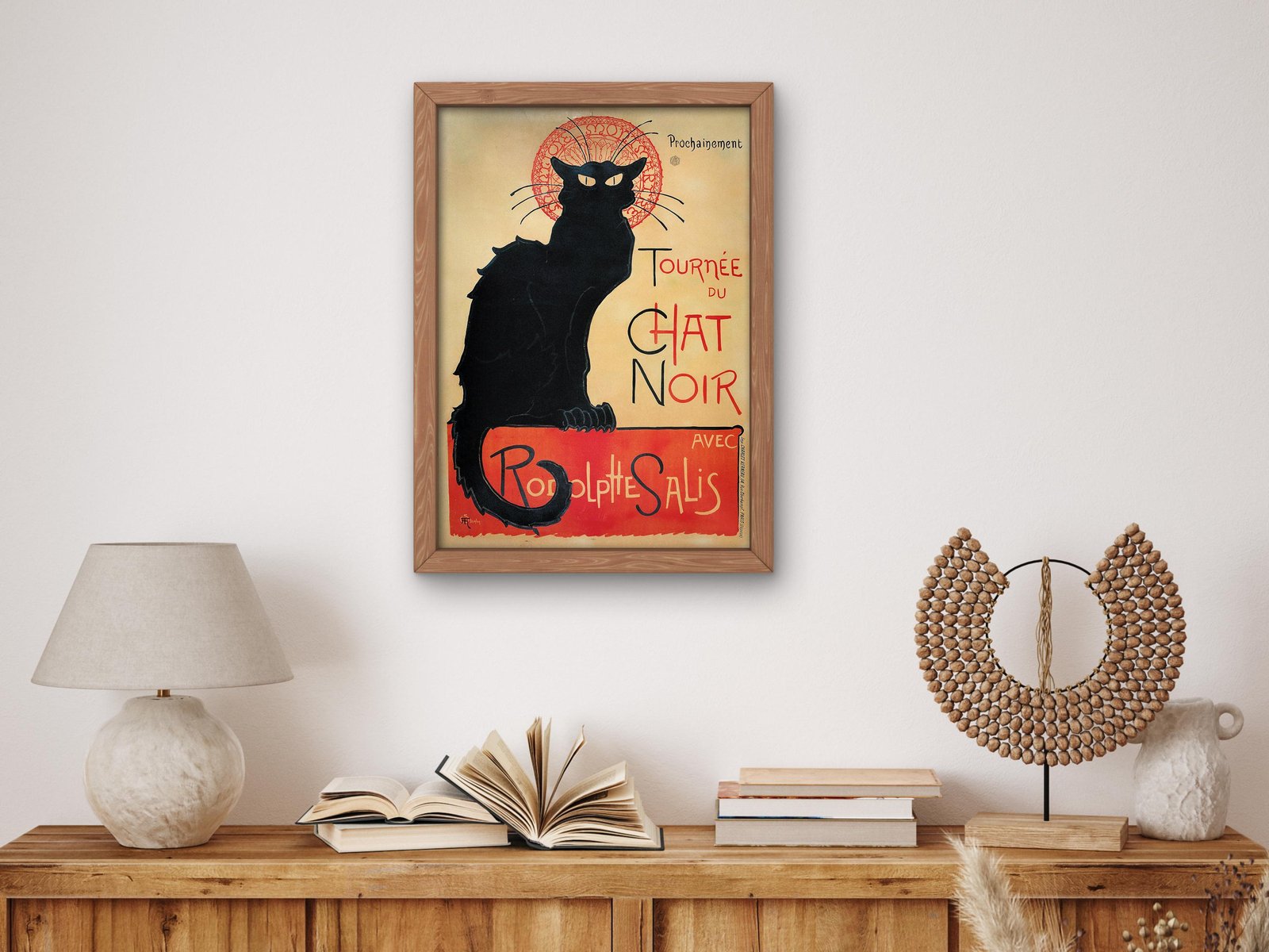 Tournée du Chat Noir by Théophile Steinlen, 1896, Art Nouveau and Belle Époque, fine art print