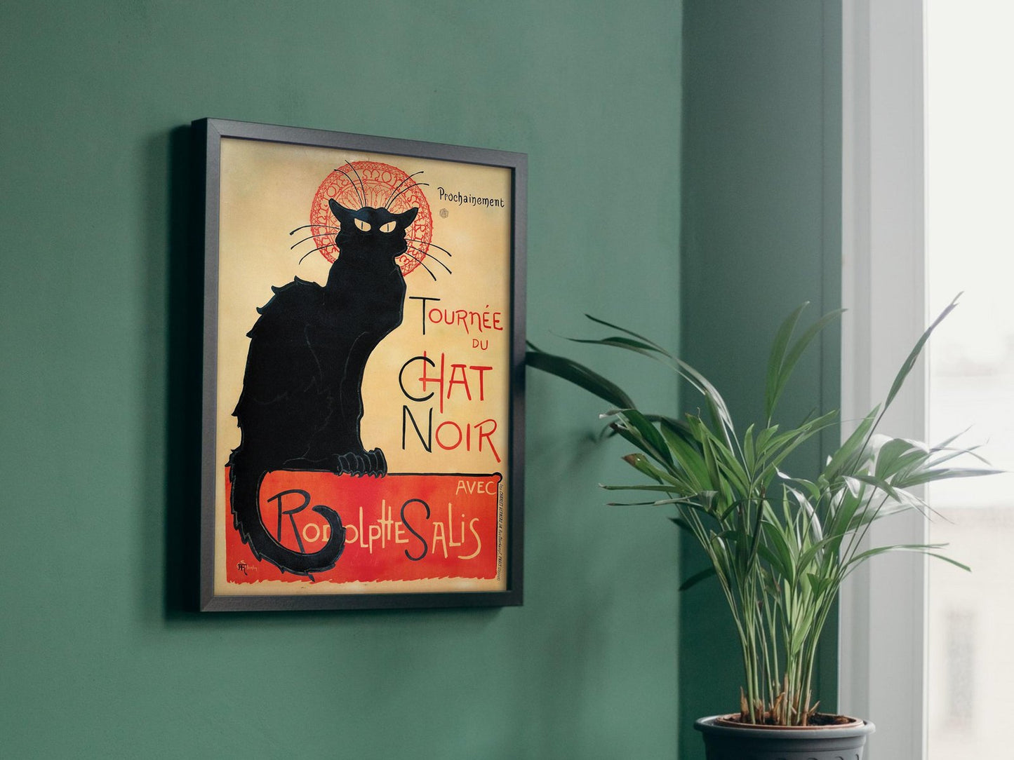 Tournée du Chat Noir by Théophile Steinlen, 1896, Art Nouveau and Belle Époque, fine art print