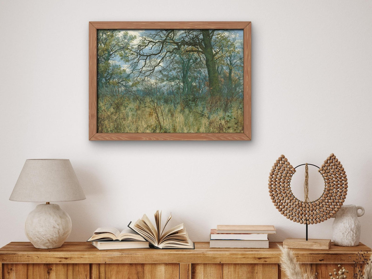 Trees and Undergrowth by William Fraser Garden, 1885, Post-Impressionism, fine art print