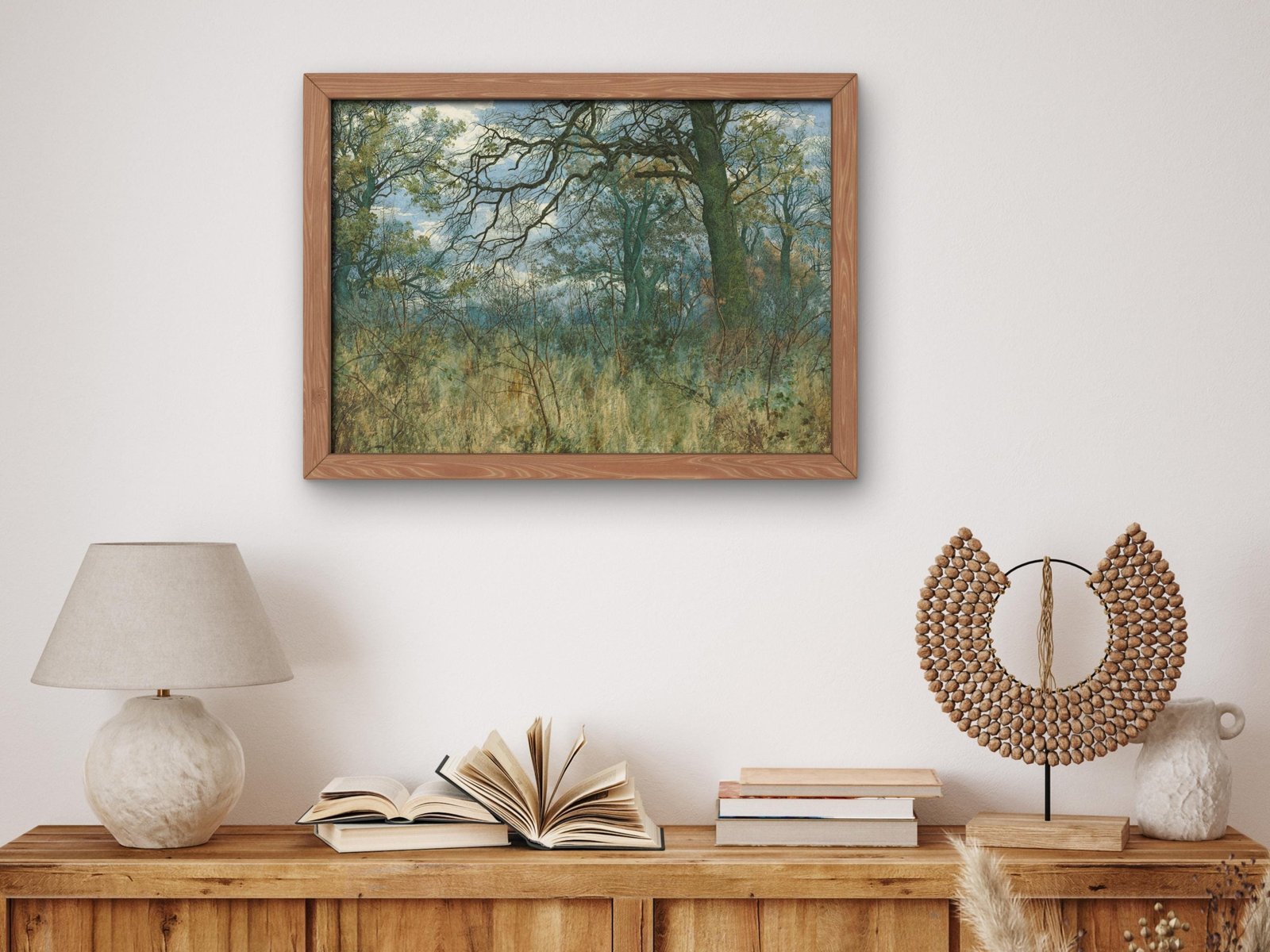 Trees and Undergrowth by William Fraser Garden, 1885, Post-Impressionism, fine art print