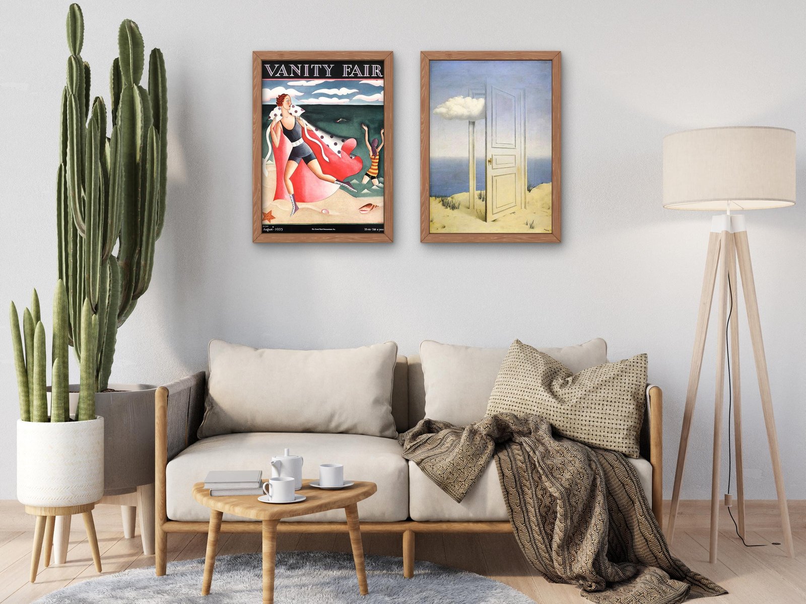 Two Women at the Beach by Miguel Covarrubias, 1925, Art Deco and American Modernism, fine art print