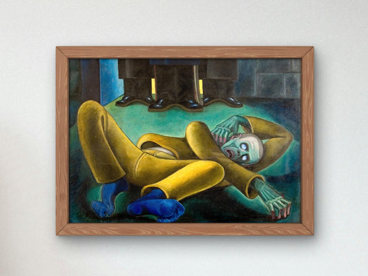 Under Boots by Hermann Abeking, 1928, Art Deco and American Modernism, fine art print