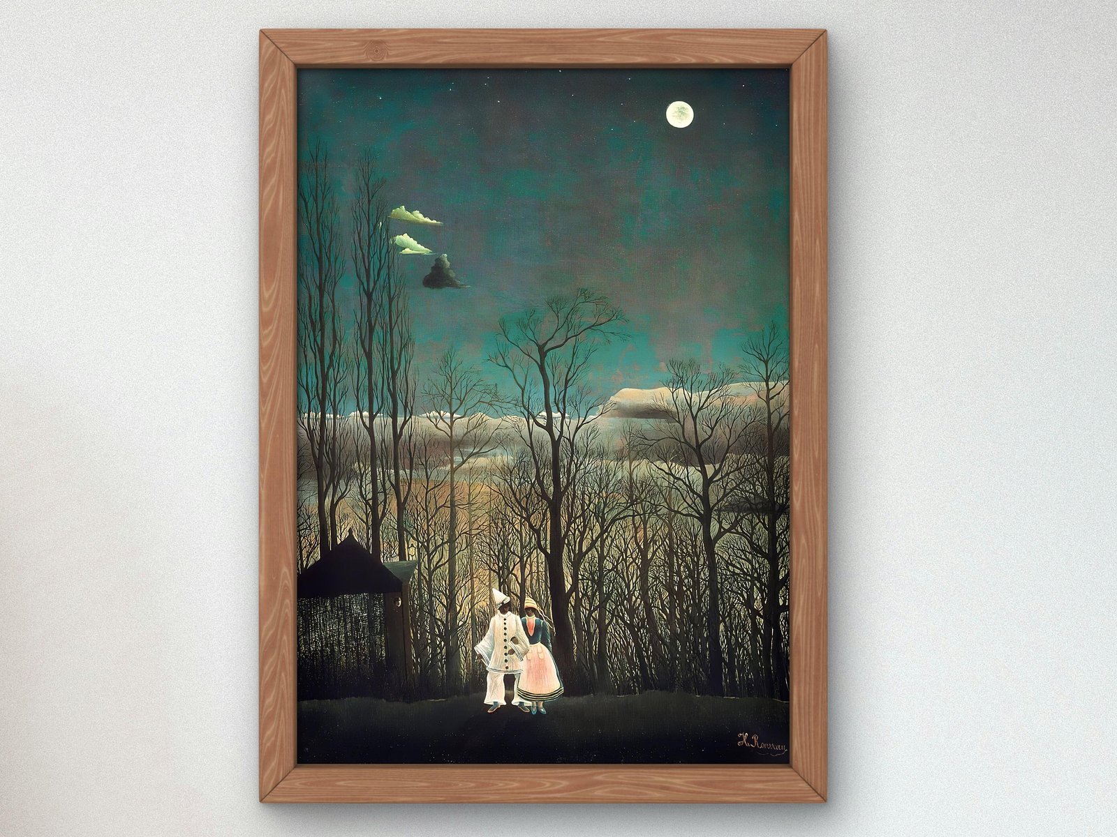 Une Soiree au Carnaval by Henri Rousseau, 1886, Post Impressionism, fine art print