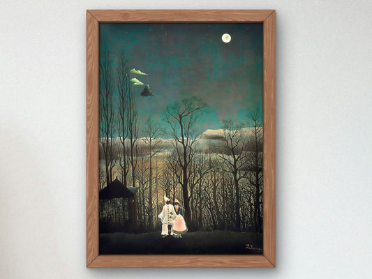 Une Soiree au Carnaval by Henri Rousseau, 1886, Post Impressionism, fine art print