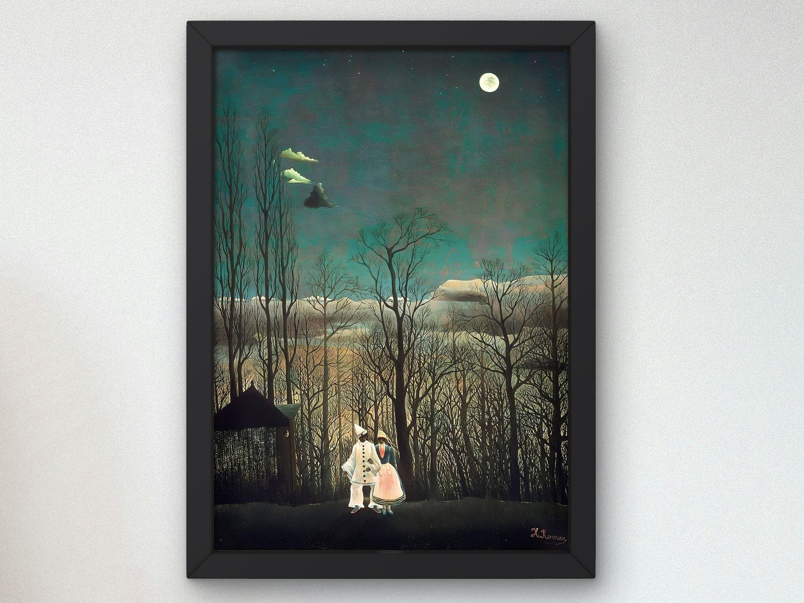Une Soiree au Carnaval by Henri Rousseau, 1886, Post Impressionism, fine art print