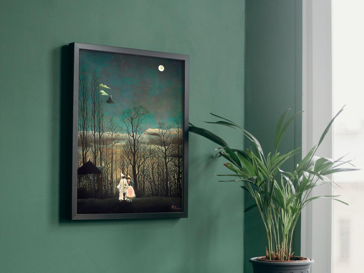 Une Soiree au Carnaval by Henri Rousseau, 1886, Post Impressionism, fine art print