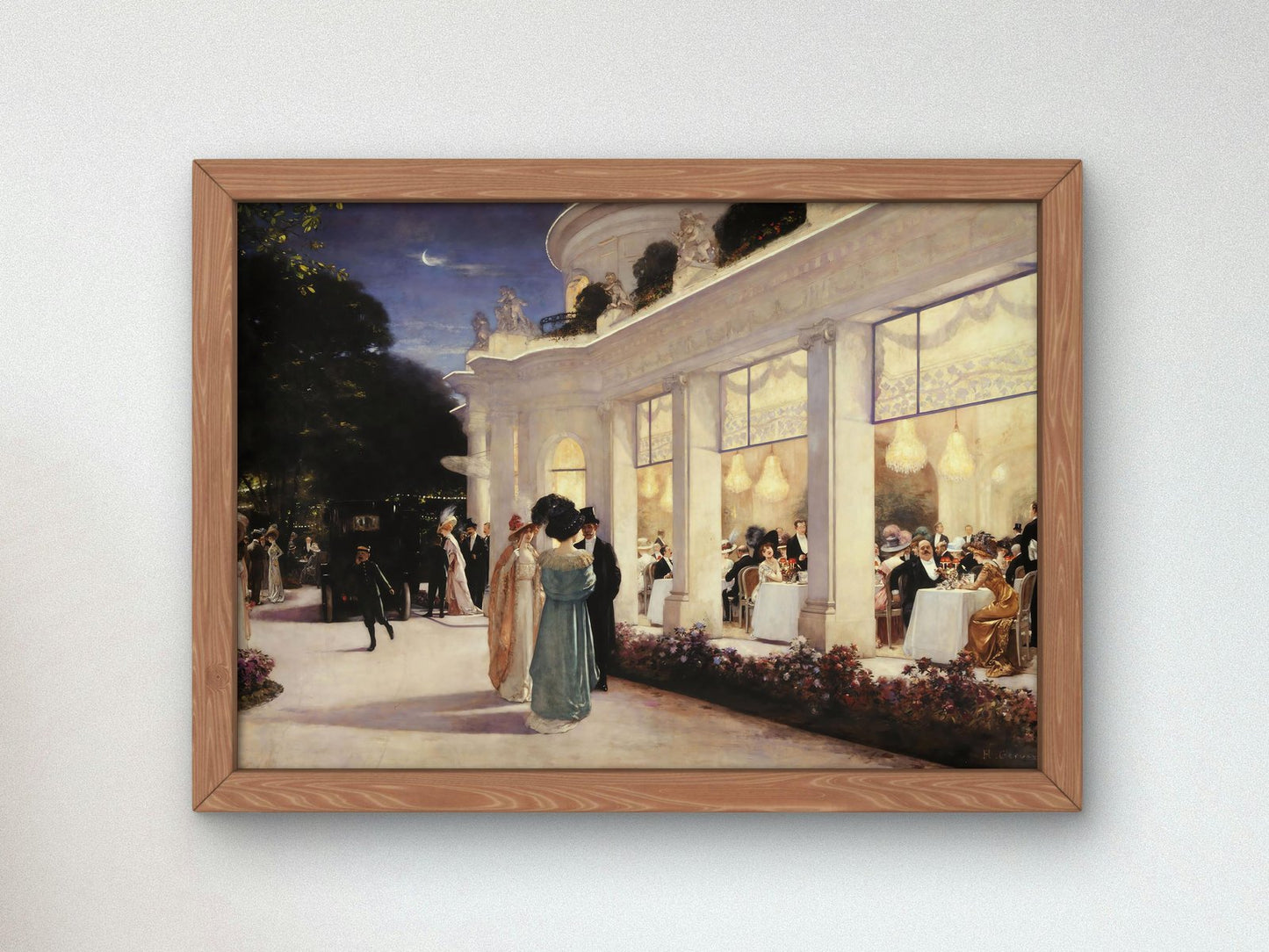 Une soirée au Pré Catelan by Henri Gervex, 1909, Art Nouveau and Belle Époque, fine art print