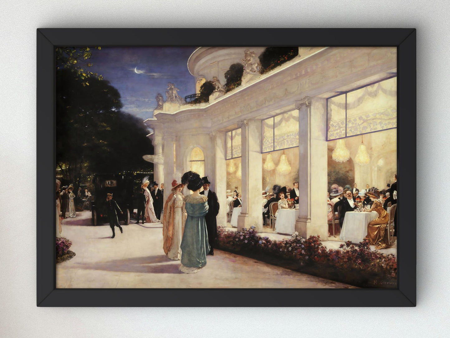 Une soirée au Pré Catelan by Henri Gervex, 1909, Art Nouveau and Belle Époque, fine art print