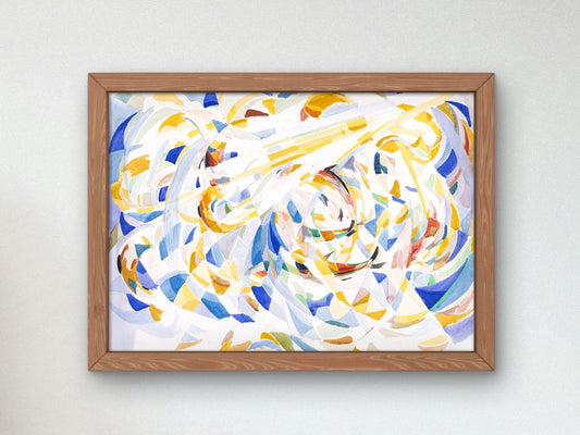 Untitled by Joseph Stella, 1914, Cubism and Abstract Art, fine art print