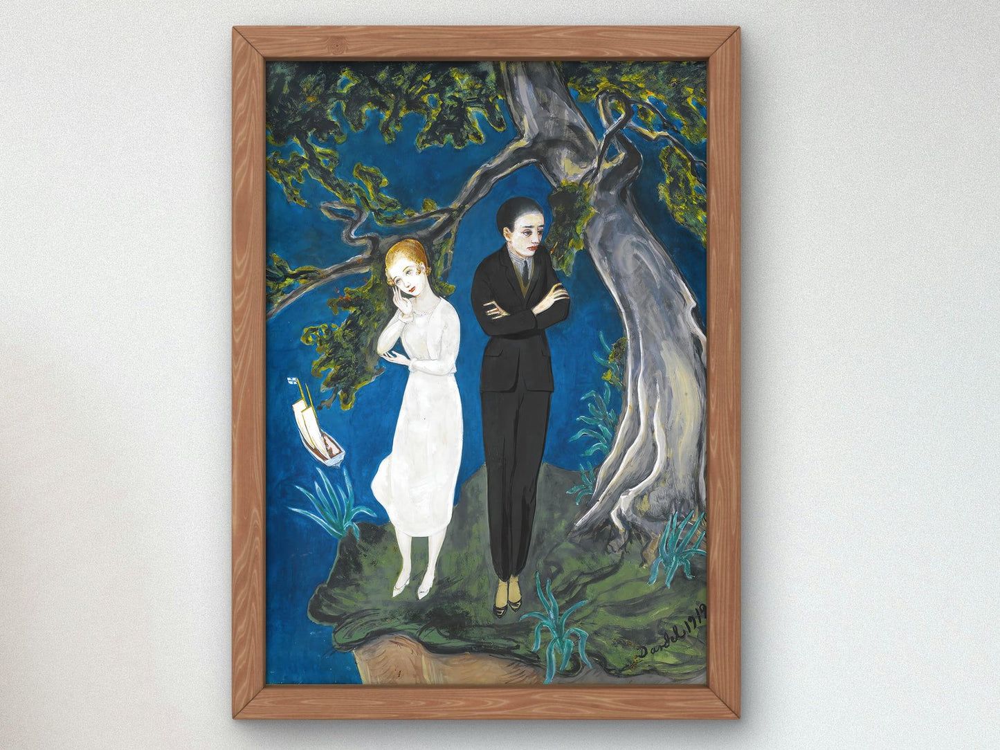 Untitled by Nils Dardel, 1919, Expressionism and Fauvism, fine art print