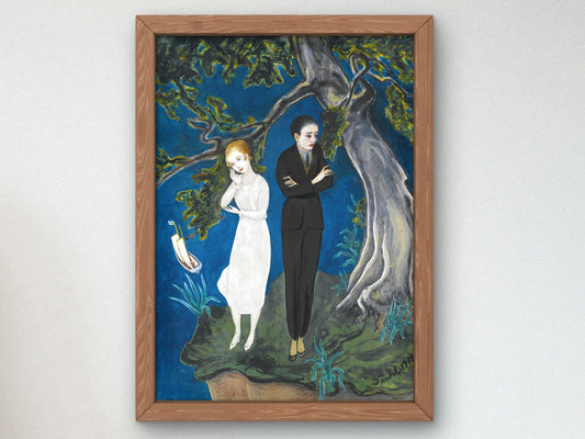 Untitled by Nils Dardel, 1919, Expressionism and Fauvism, fine art print