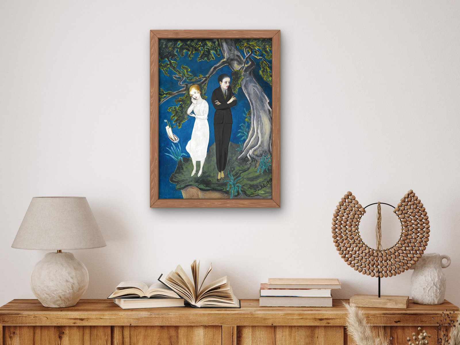 Untitled by Nils Dardel, 1919, Expressionism and Fauvism, fine art print