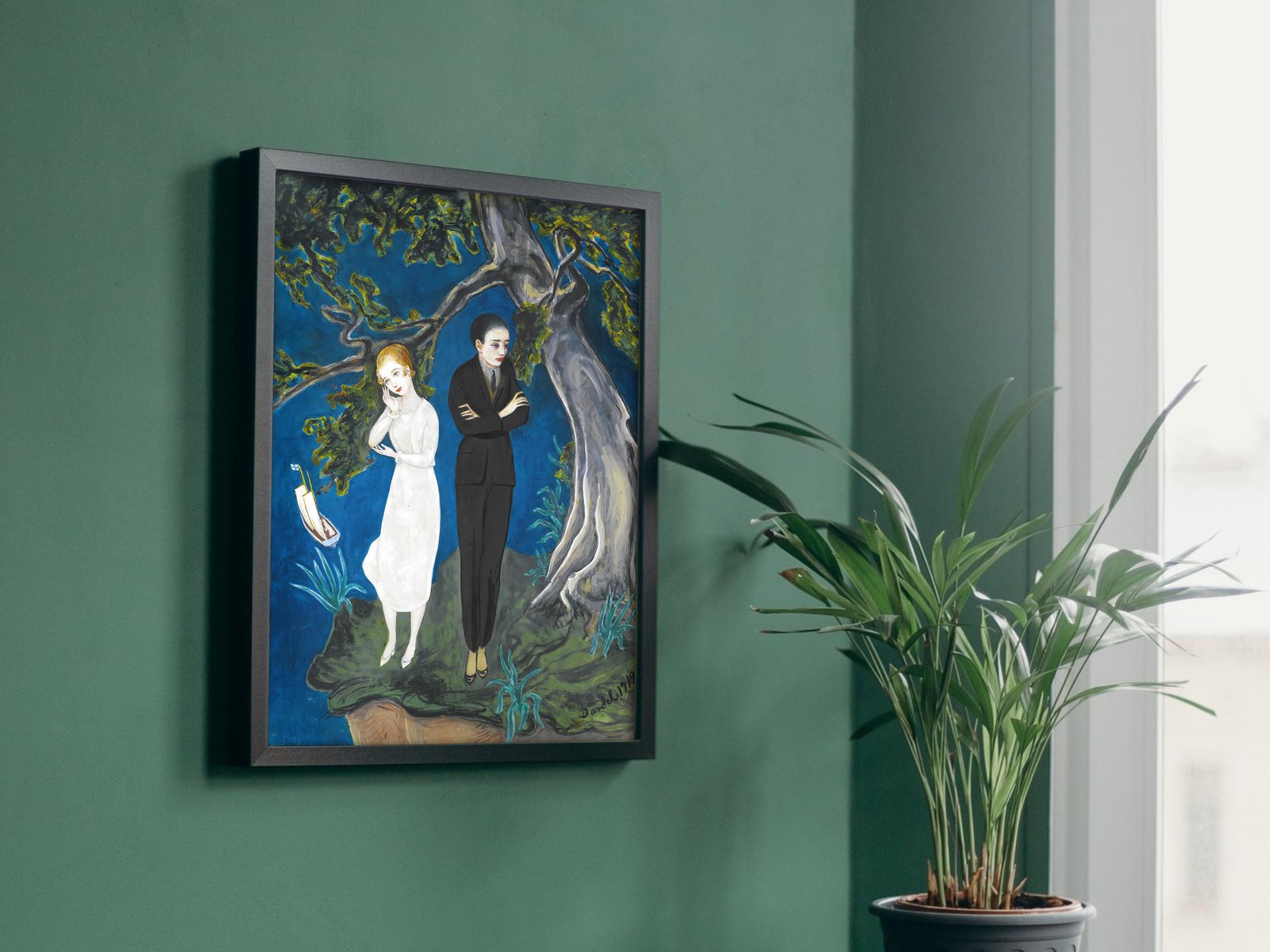 Untitled by Nils Dardel, 1919, Expressionism and Fauvism, fine art print
