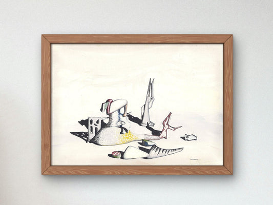 Untitled by Yves Tanguy, 1943, Surrealism and Modern Art, fine art print