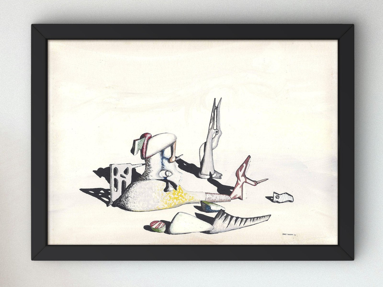 Untitled by Yves Tanguy, 1943, Surrealism and Modern Art, fine art print