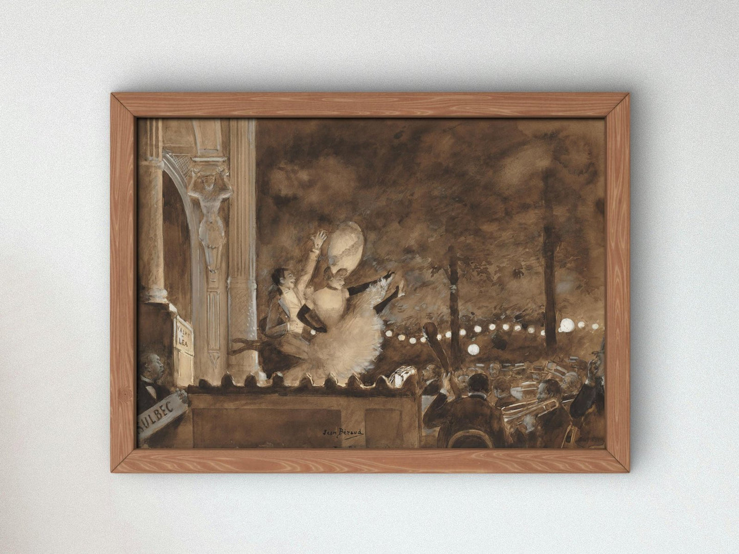 Valmy and Lea by Jean Beraud, 1885, Art Nouveau and Belle Époque, fine art print