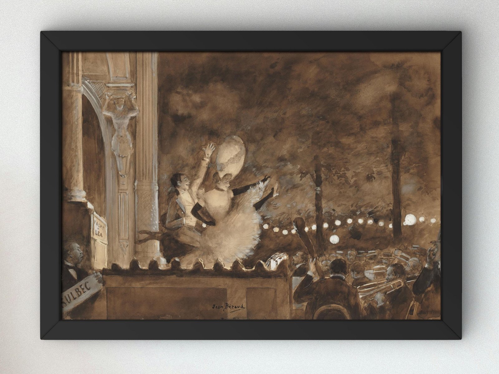 Valmy and Lea by Jean Béraud, 1885, Art Nouveau and Belle Époque, fine art print