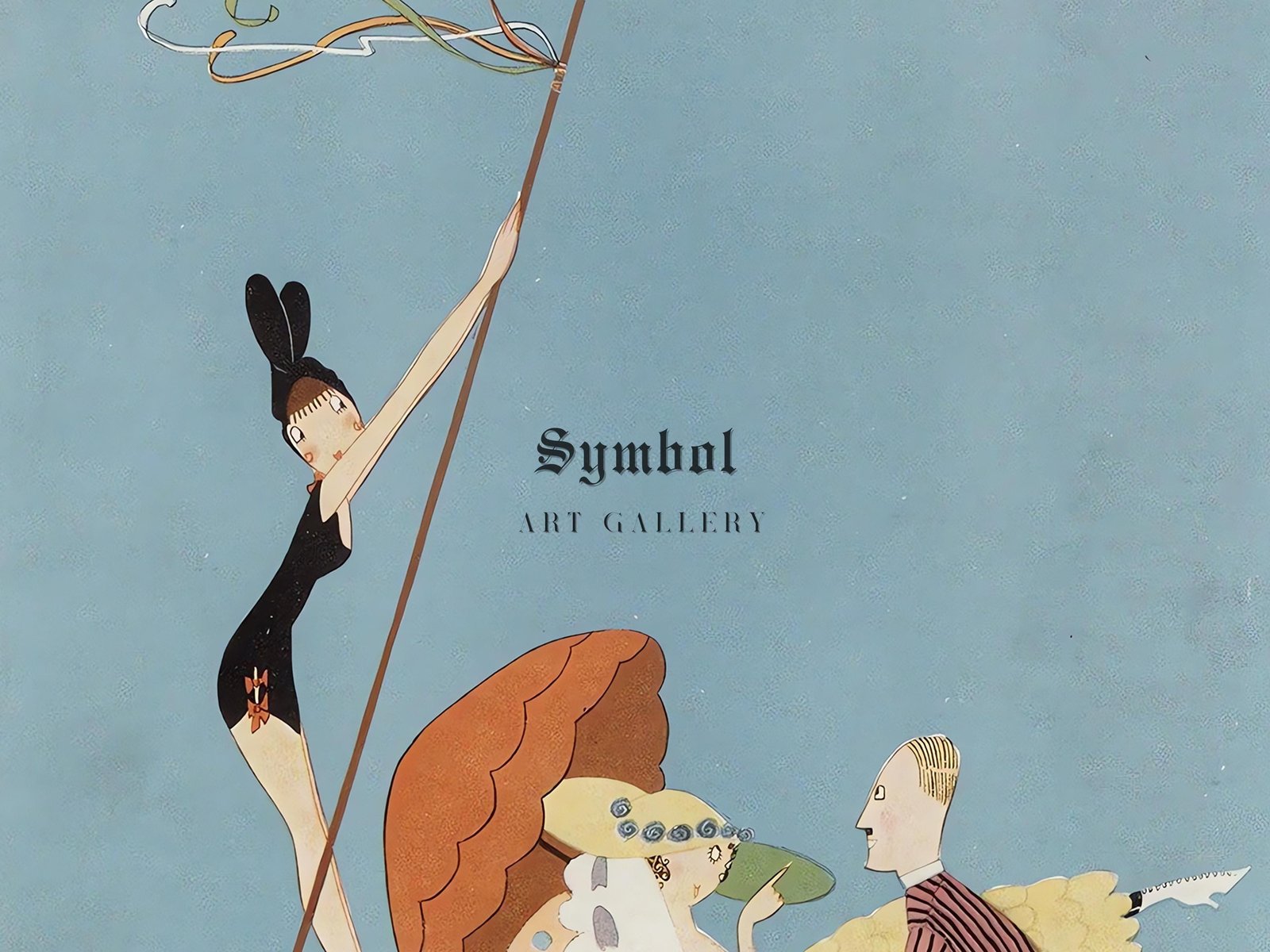 Vanity Fair April 1919 magazine cover, Art Deco and American Modernism, fine art print