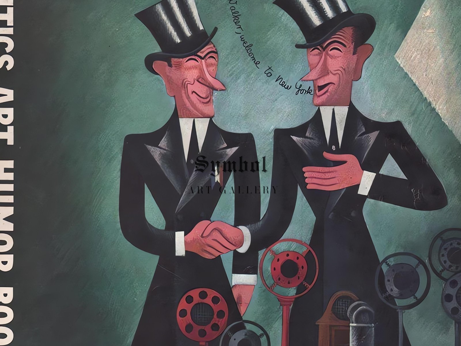 Vanity Fair April 1932 magazine cover, Art Deco and American Modernism, fine art print