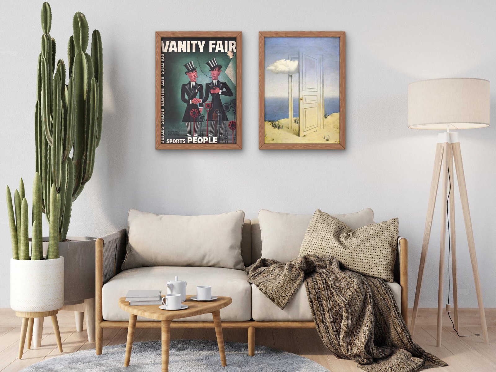 Vanity Fair April 1932 magazine cover, Art Deco and American Modernism, fine art print
