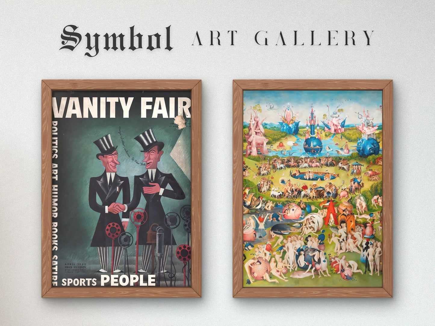 Vanity Fair April 1932 magazine cover, Art Deco and American Modernism, fine art print