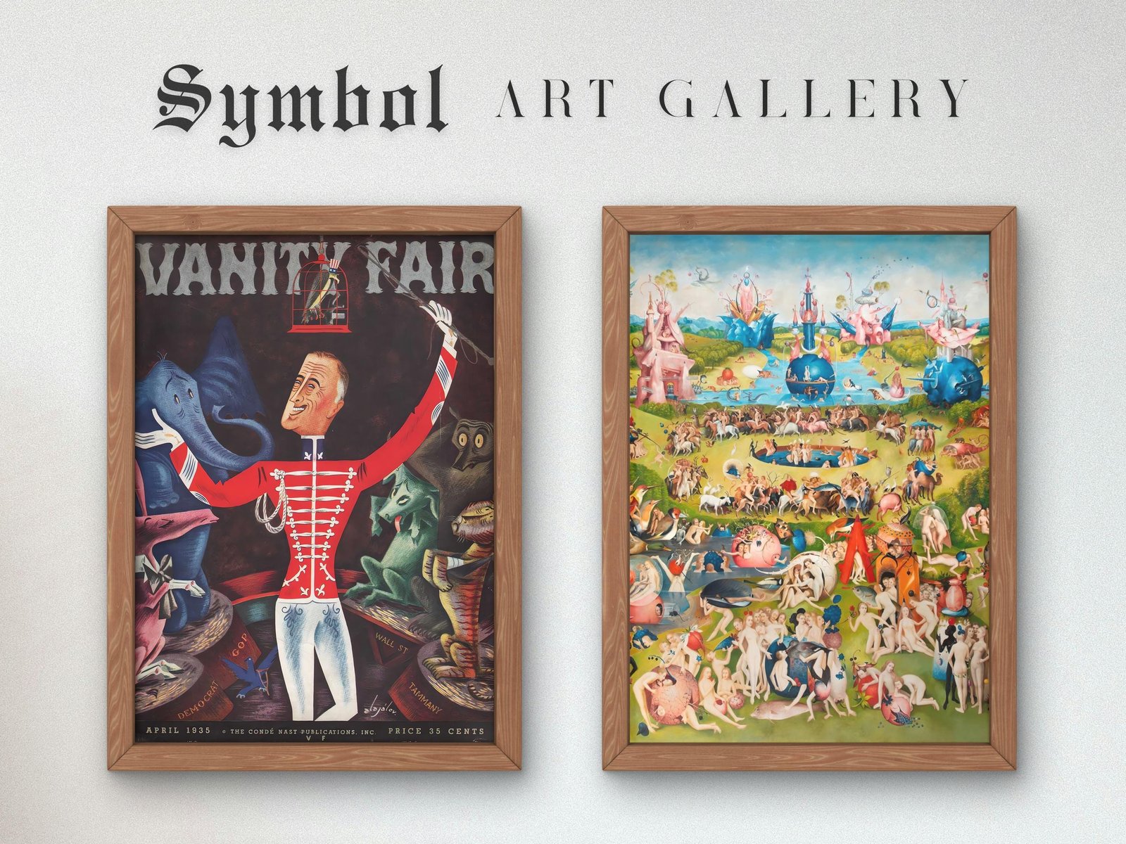 Vanity Fair April 1935 magazine cover, Art Deco and American Modernism, fine art print