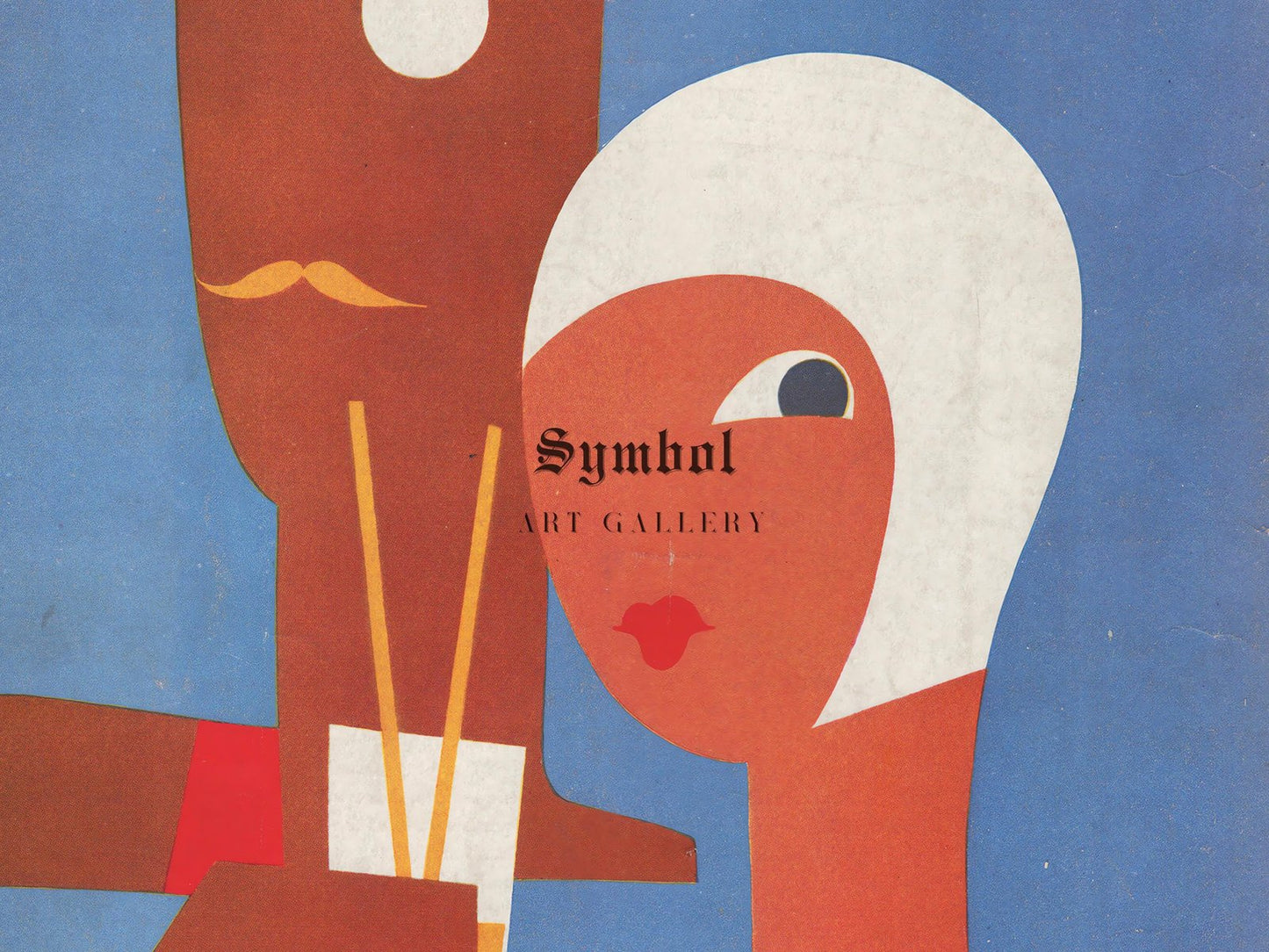 Vanity Fair August 1929 magazine cover, Art Deco and American Modernism, fine art print