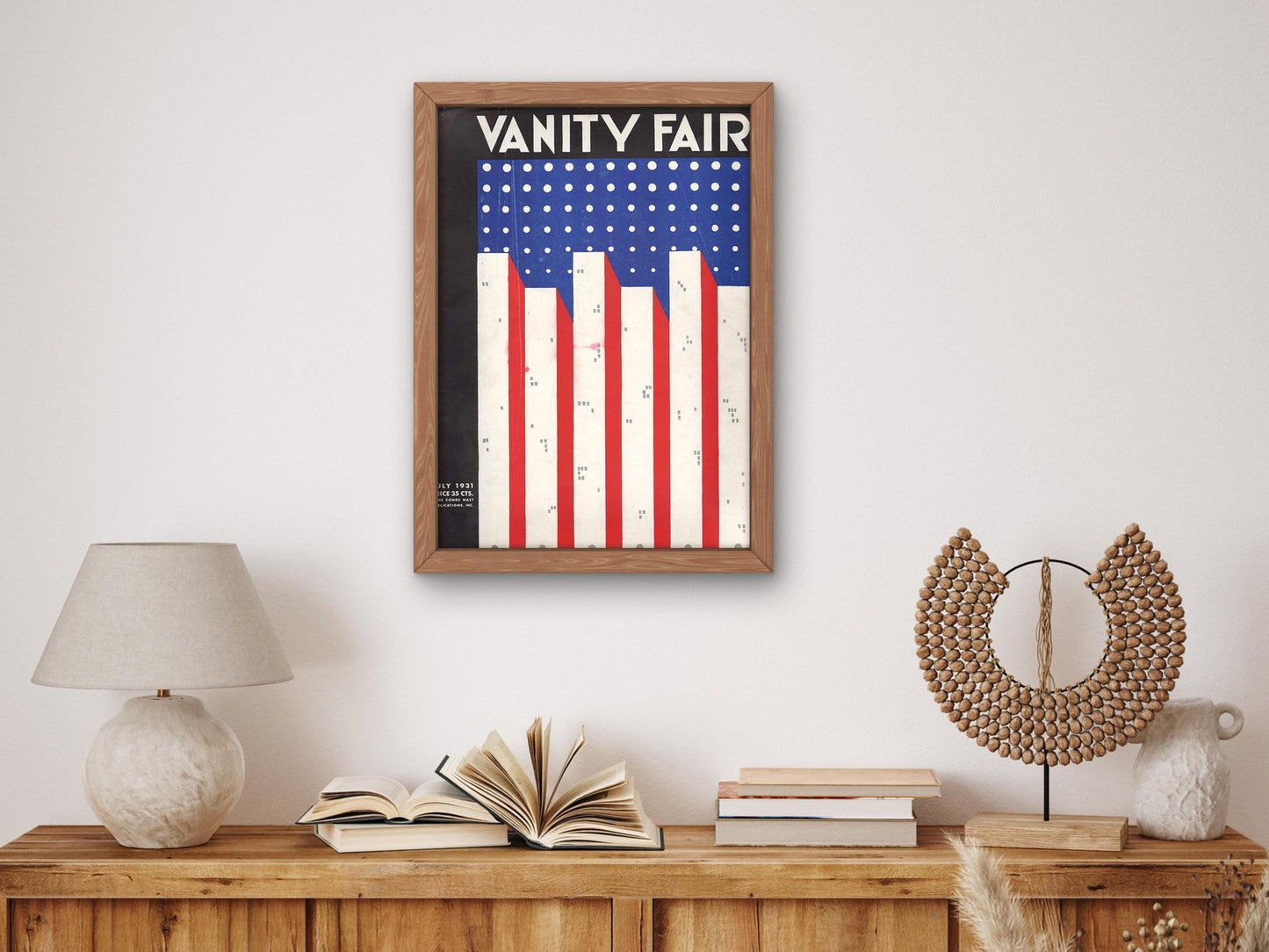 Vanity Fair Cover by Unknown, 1931, Art Deco and American Modernism, fine art print