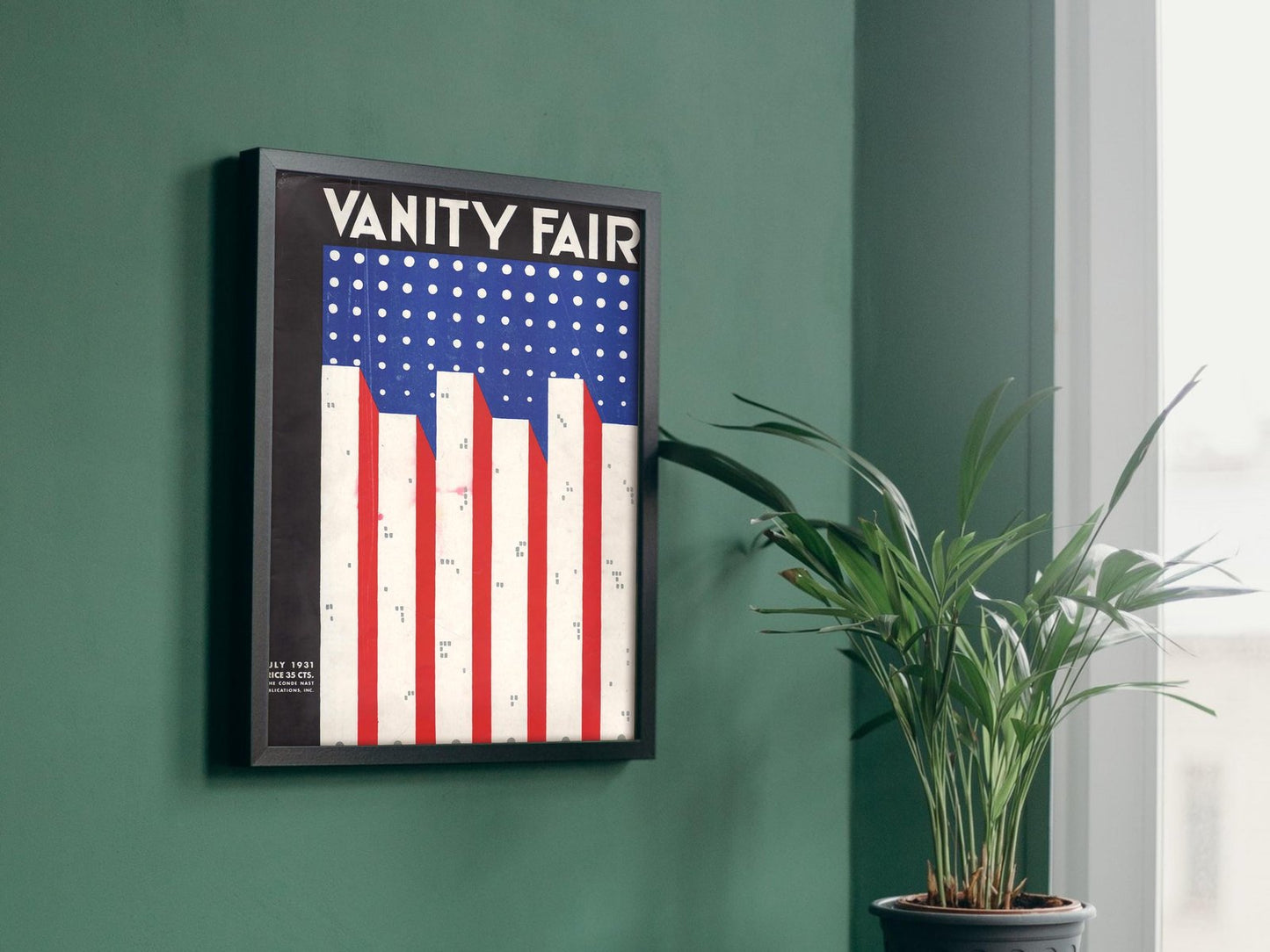 Vanity Fair Cover by Unknown, 1931, Art Deco and American Modernism, fine art print
