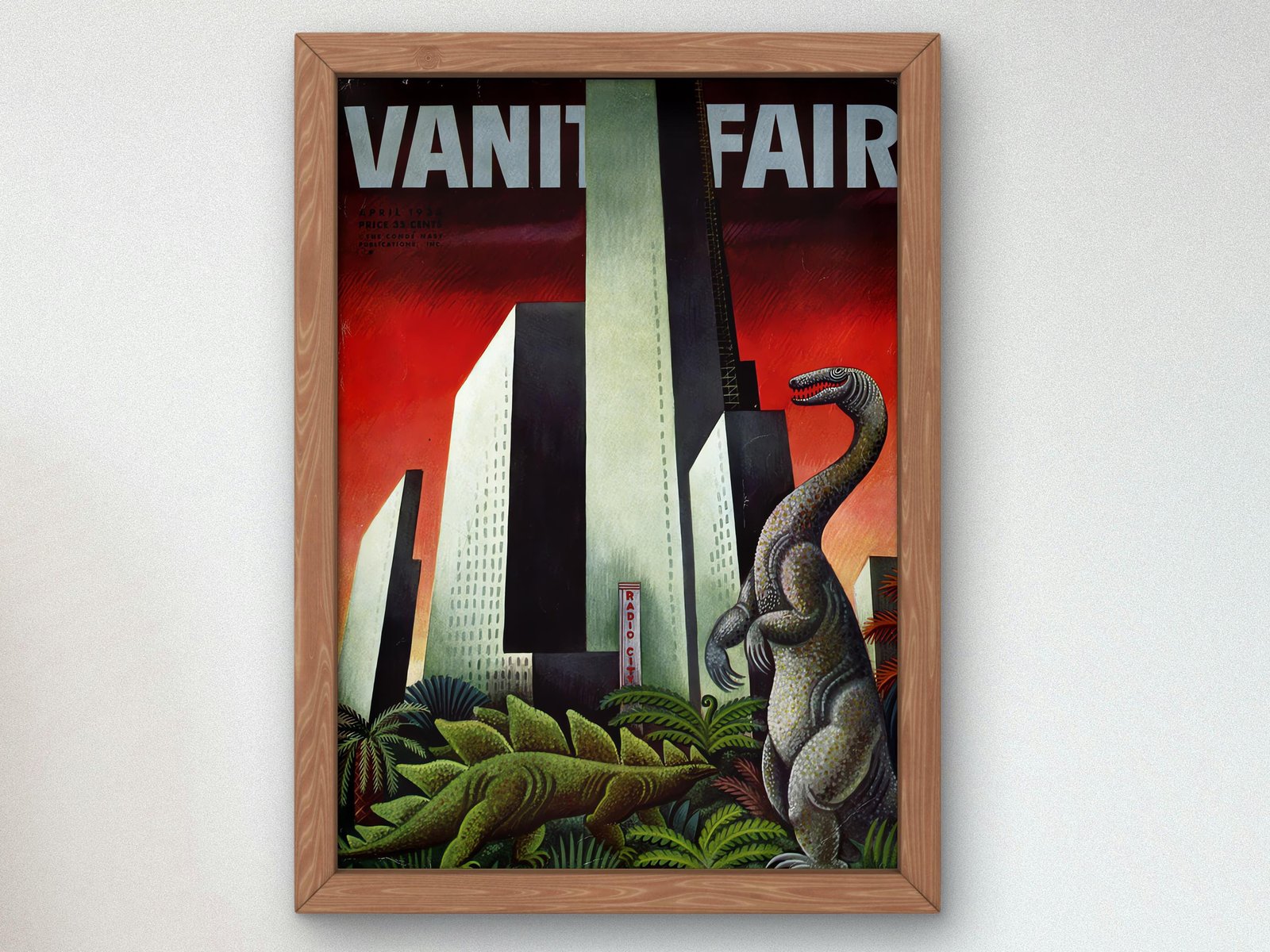 Vanity Fair Cover, Miguel Covarrubias, 1927, Art Deco and American Modernism, fine art print