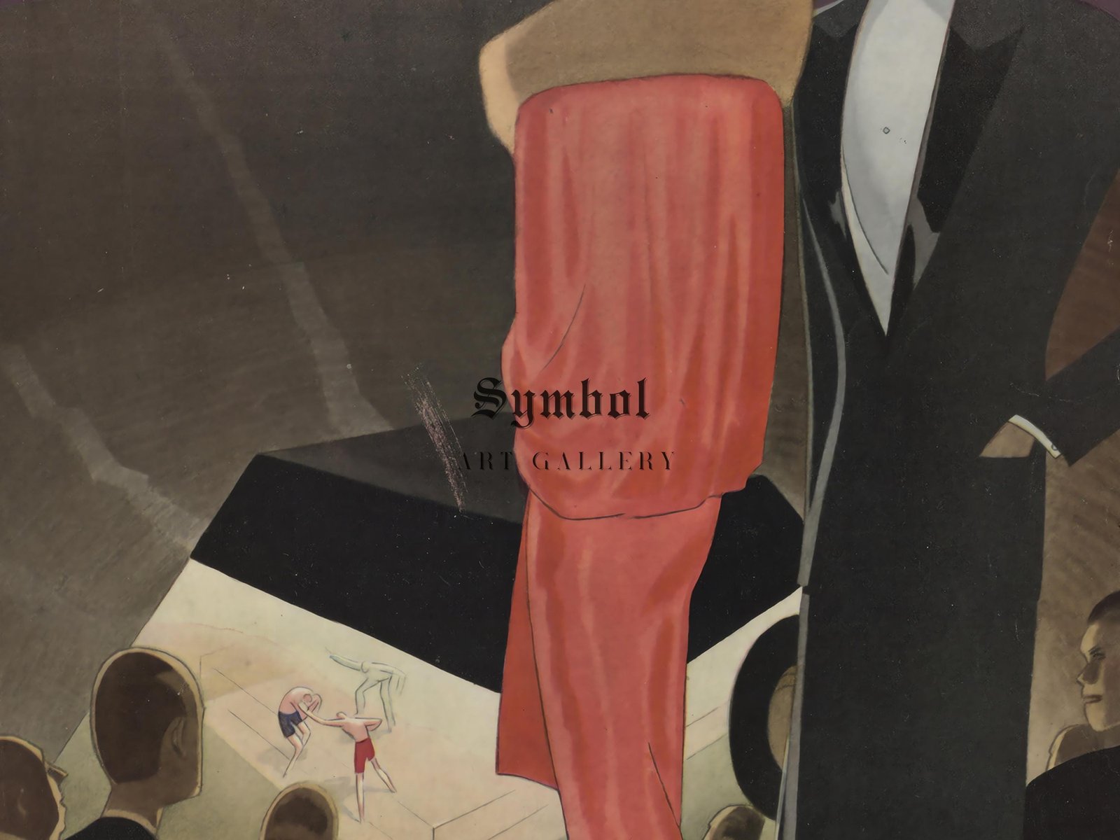 Vanity Fair Cover July 1927, Art Deco and American Modernism, fine art print