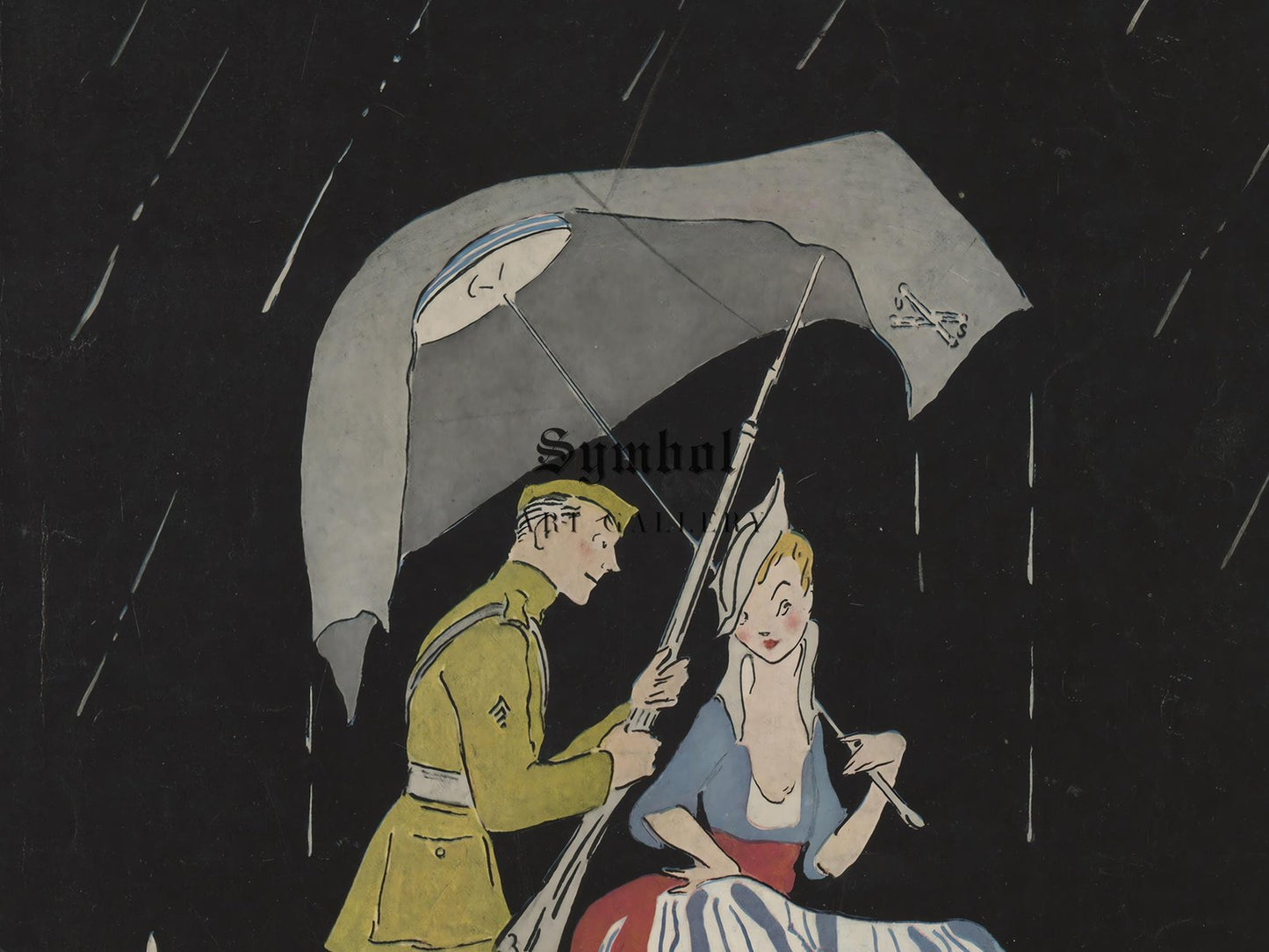 Vanity Fair magazine cover, May 1918, Art Deco and American Modernism, fine art print