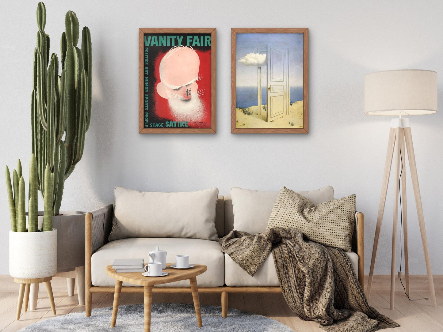 Vanity Fair December 1931 magazine cover, Art Deco and American Modernism, fine art print