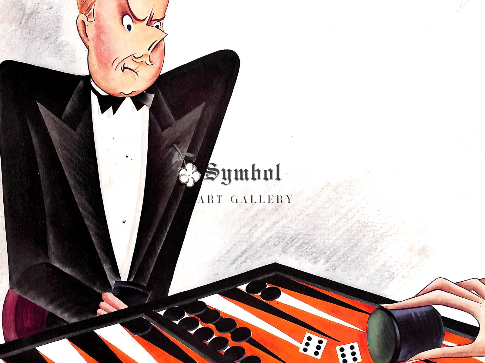 Vanity Fair February 1931 magazine cover, Art Deco and American Modernism, fine art print
