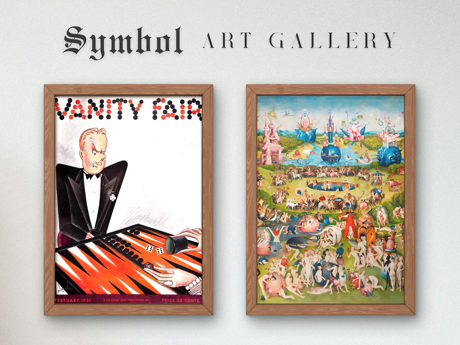 Vanity Fair February 1931 magazine cover, Art Deco and American Modernism, fine art print