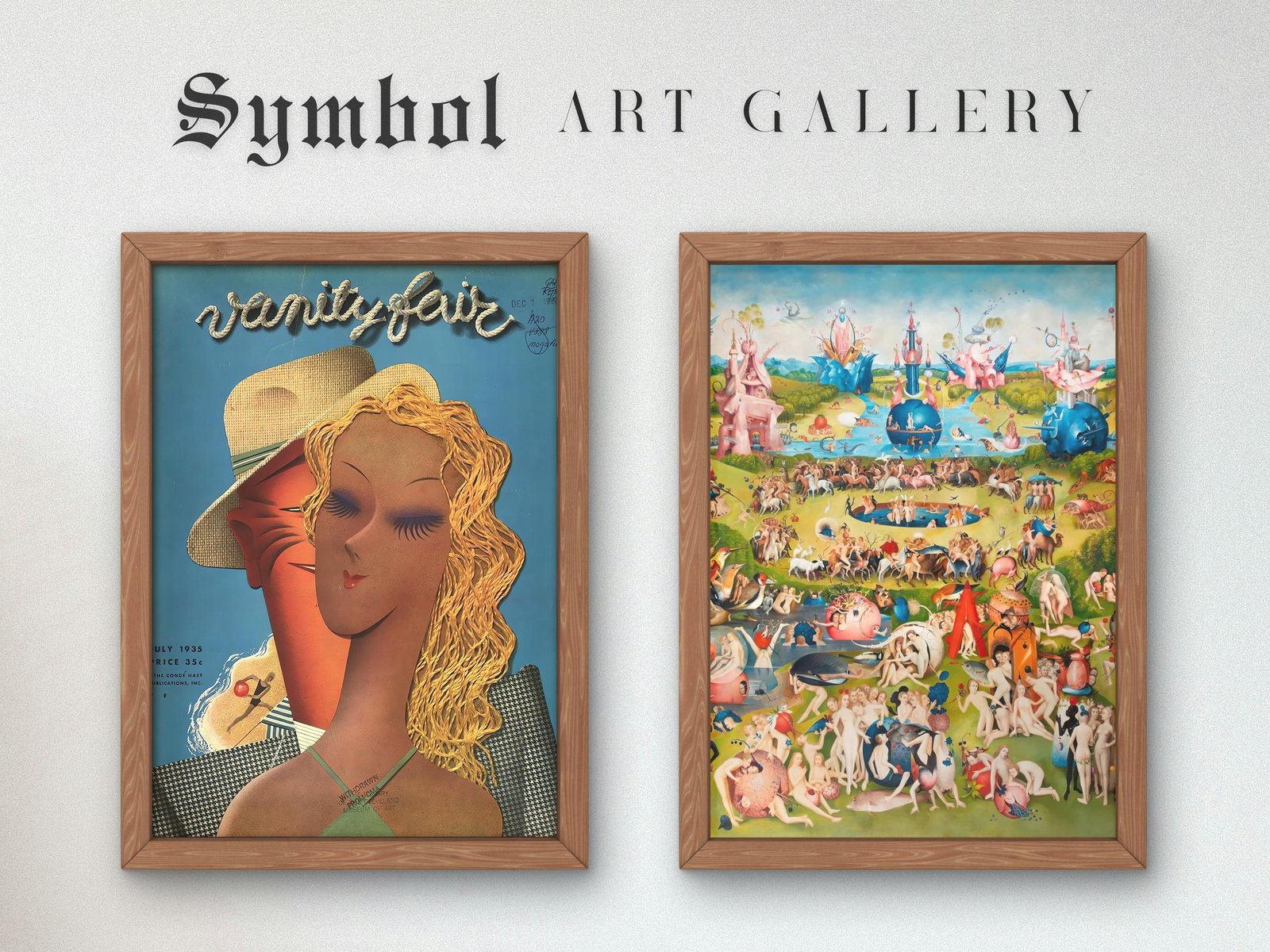 Vanity Fair July 1935 magazine cover, Art Deco and American Modernism, fine art print