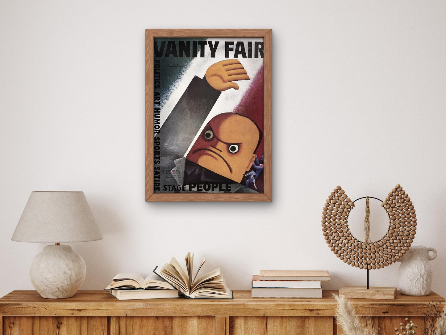 Vanity Fair October 1932 by Miguel Covarrubias, Art Deco and American Modernism, fine art print