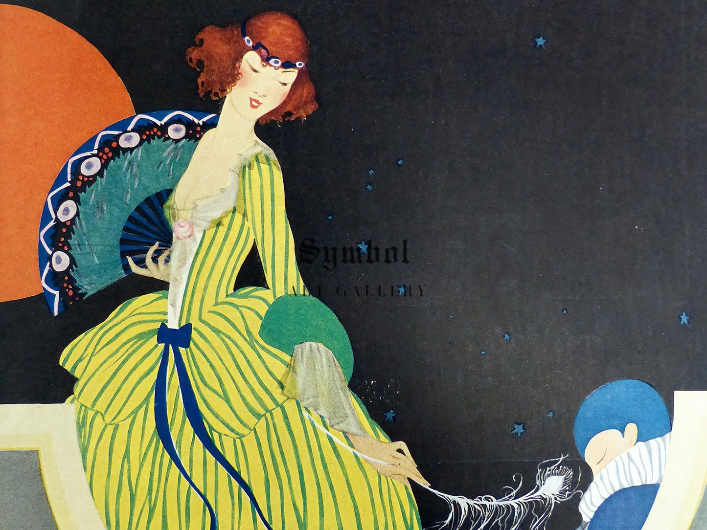 Vanity Fair September 1915 magazine cover, Art Deco and American Modernism, fine art print