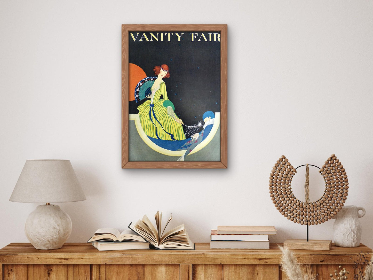 Vanity Fair September 1915 magazine cover, Art Deco and American Modernism, fine art print