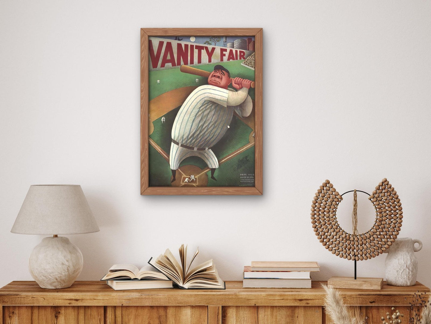 Vanity Fair September 1933 by Miguel Covarrubias, Art Deco and American Modernism, fine art print