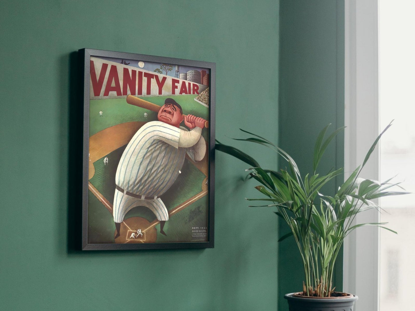 Vanity Fair September 1933 by Miguel Covarrubias, Art Deco and American Modernism, fine art print
