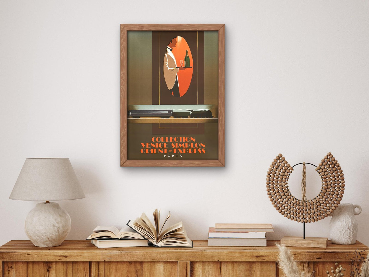 Venice Simplon Orient Express by Pierre Fix-Masseau, 1930, Vintage Ads and Posters, fine art print