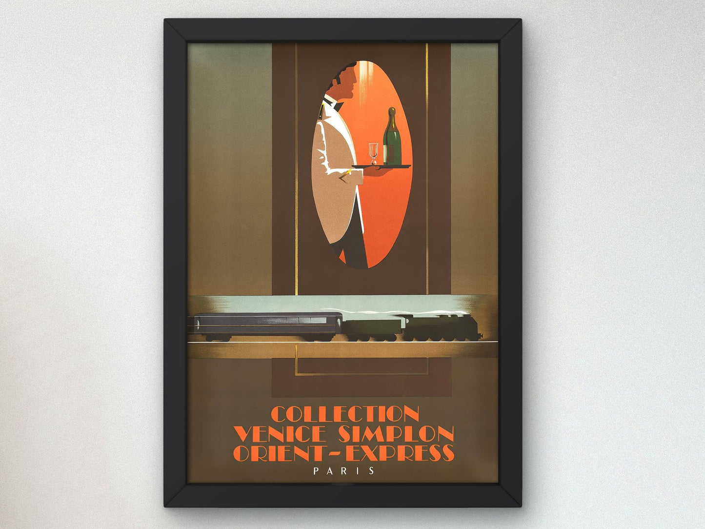 Venice Simplon Orient Express by Pierre Fix-Masseau, 1930, Vintage Ads and Posters, fine art print