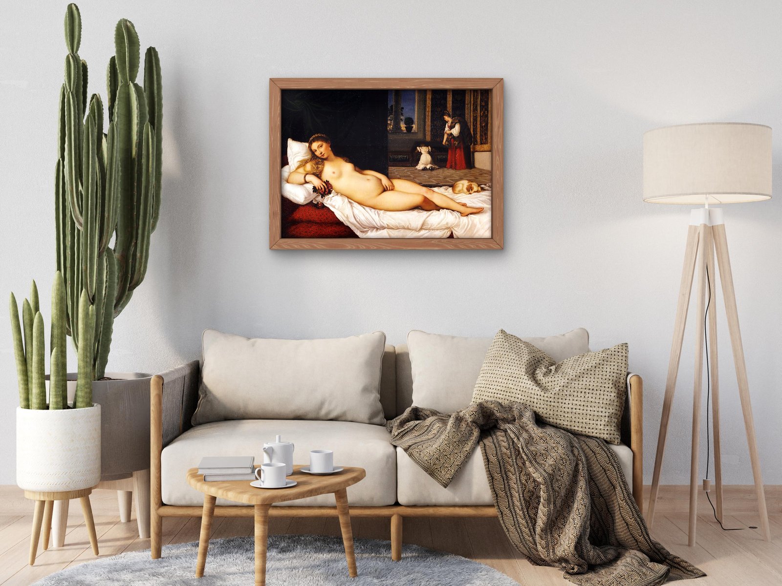 Venus of Urbino by Titian, 1538, Renaissance, fine art print