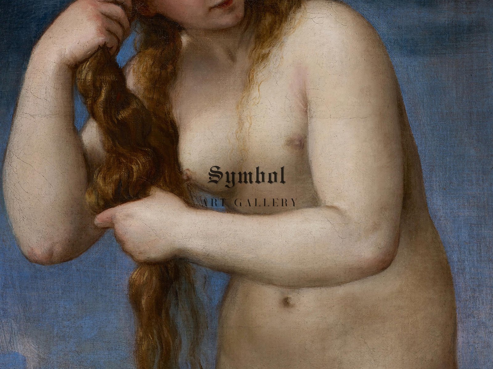 Venus Rising from the Sea by Titian, 1520, Renaissance, fine art print