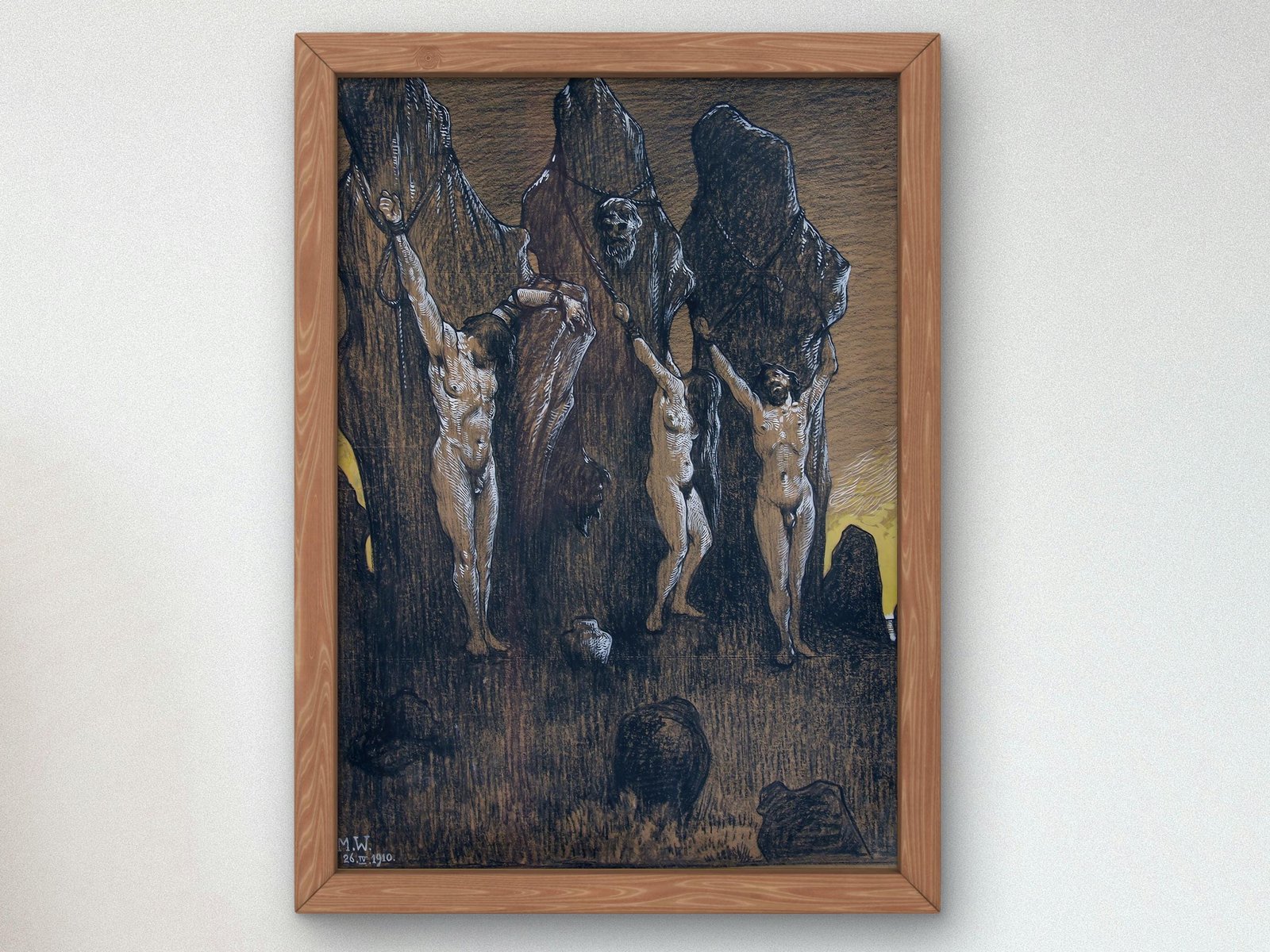 Victims by Marian Wawrzeniecki, 1900, Art Nouveau and Belle Époque, fine art print