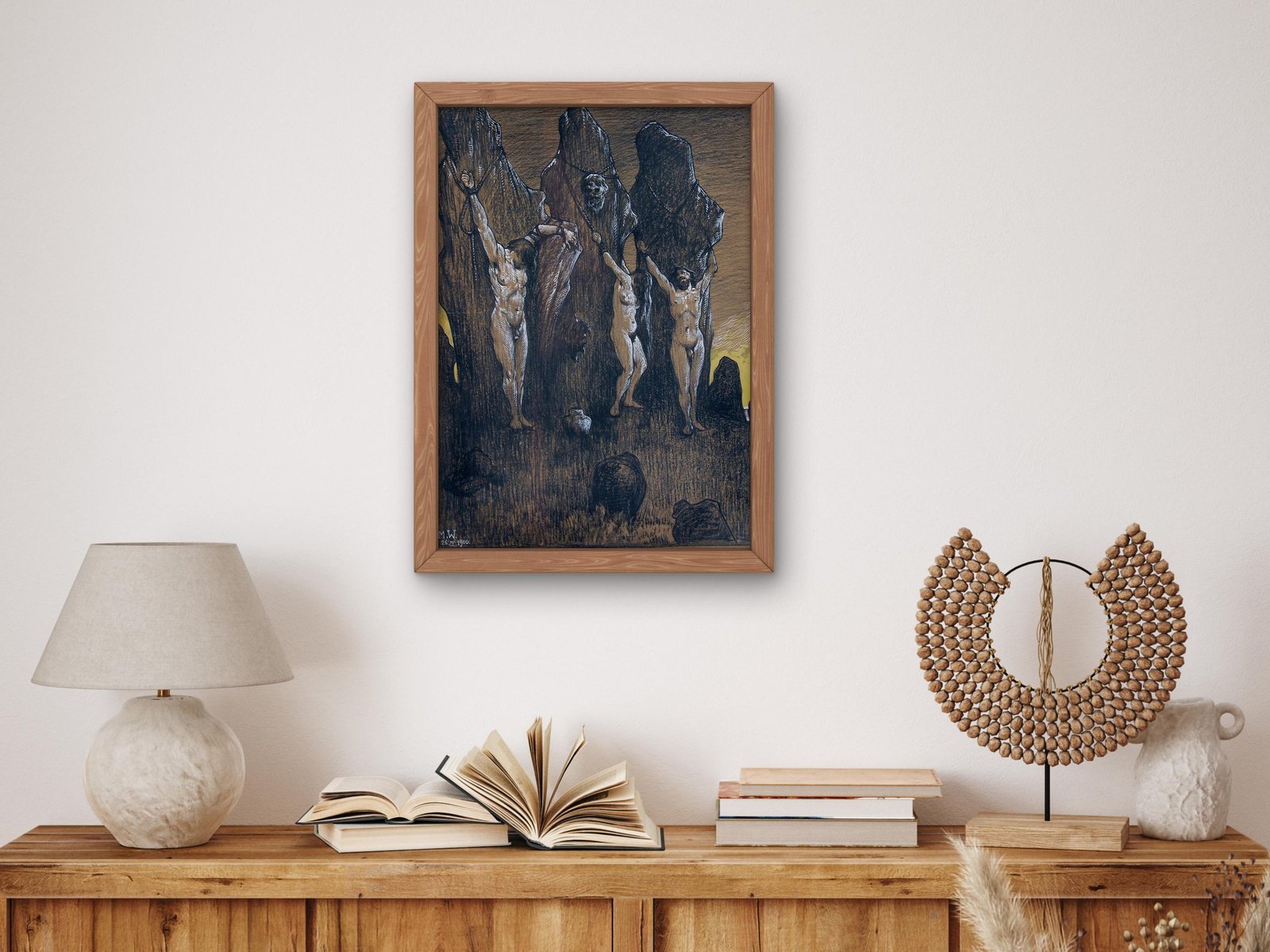 Victims by Marian Wawrzeniecki, 1900, Art Nouveau and Belle Époque, fine art print