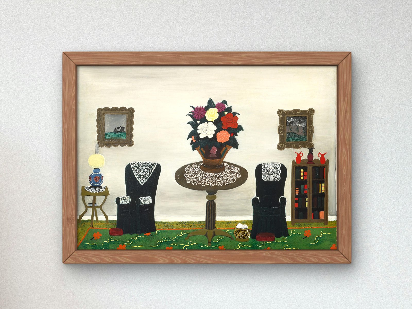 Victorian Interior II by Horace Pippin, 1945, American Modernism, fine art print